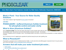 Tablet Screenshot of phosclear.com